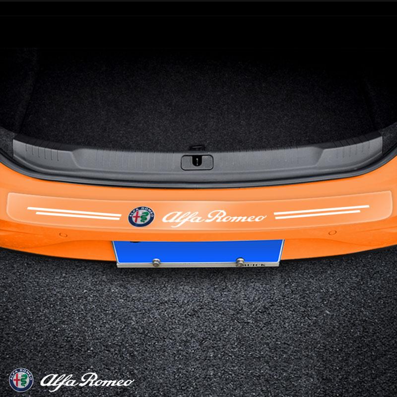 Adesivo Protettivo Trasparente per Emblema Baule Auto per Alfa Romeo Giulia Stelvio Giulietta Spider GT 4C 8C Mito Brera Modifica