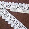 Unilateral Milk Silk Water-Soluble Lace, Hollow Dress Lace Cheongsam Skirt Handmade Accessories