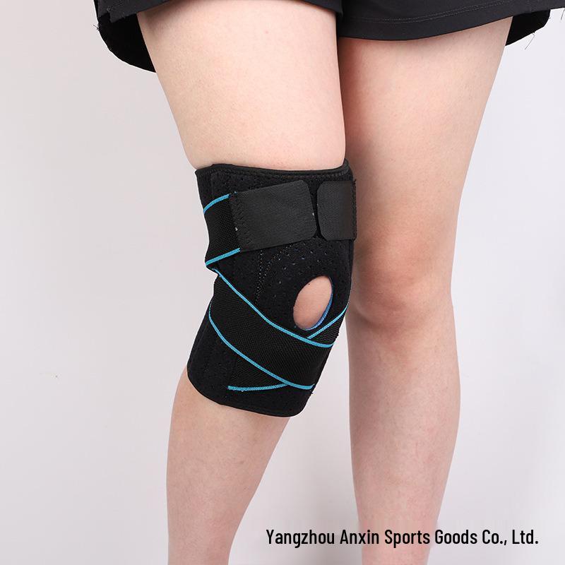 Breathable Silicone Compression Knee Brace for Sports & Mountaineering