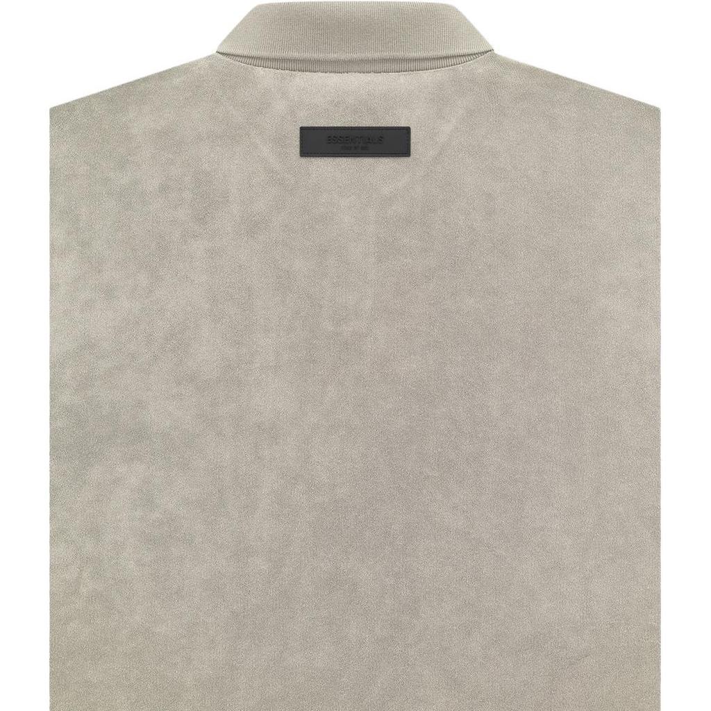 Fear of God Essentials Terry Polo Seal Unisex Tops Grey 125BT224053F
