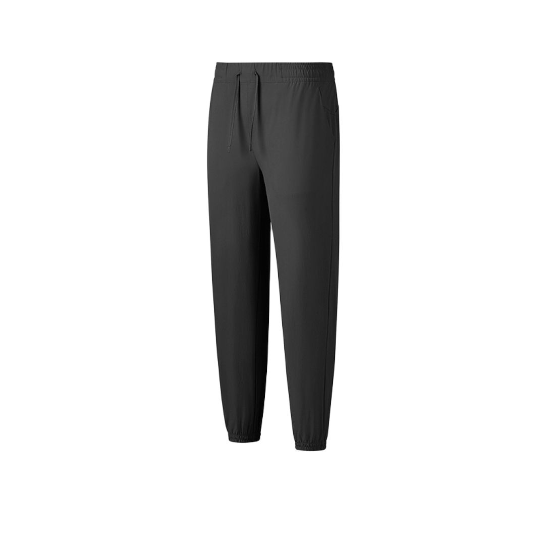 Skechers Comfortable Sports Series Godri Versatile Simple Casual Pants Women bottoms Carbon-Black P225W038-0018 S