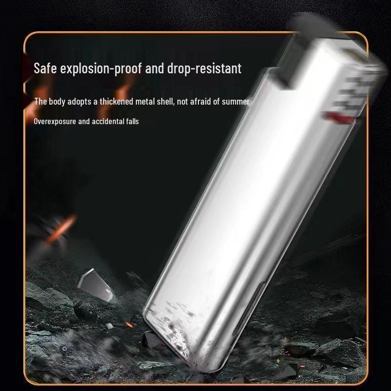 50 Windproof Direct-Charge Lighters: Personalized, Durable, Blue Flame, Explosion-Proof, Inflatable, Thickened Plastic