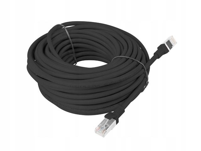 Lanberg UTP patch cord cat.5e 15m black