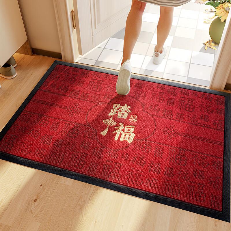 Ruien Entrance Door Mat, High-End Thickened Doormat, Large Entrance Mat, Outdoor Dirt-Resistant Non-Washable Non-Slip Door Mat, Bububu