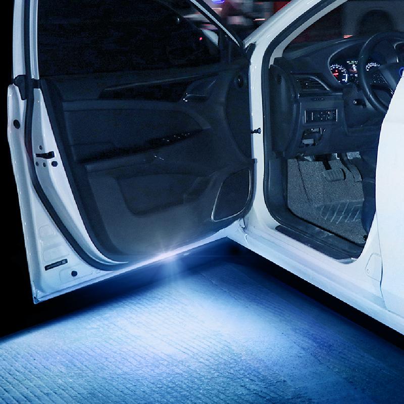 Car Led Welcome Light Magnetic Control USB Charging Auto Open Door Safe Anti-collision Signal Lamp