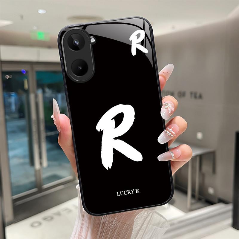 Case For Realme 10 Pro Plus 4G 5G Lucky Letters Back Cover Capa For Realme10 10Pro 10Pro+ Tempered Glass Soft TPU Protect Fundas