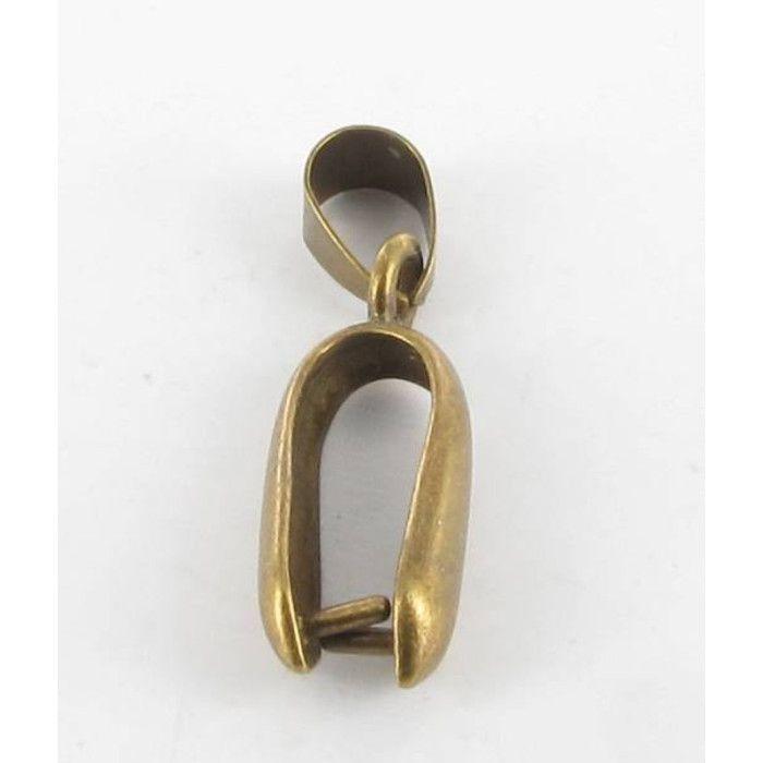 Bail 24 Mm Bronze (10 Pieces)