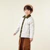 Mini Balabala Kids' Unisex Color-block Hooded Down Jacket