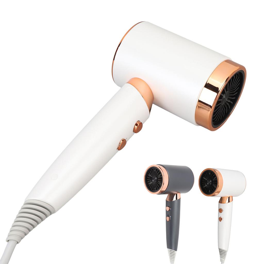 Negative Ion Hair Dryer 1400W 20000RPM High Speed Temperature Control Sensor Professional Low Noise