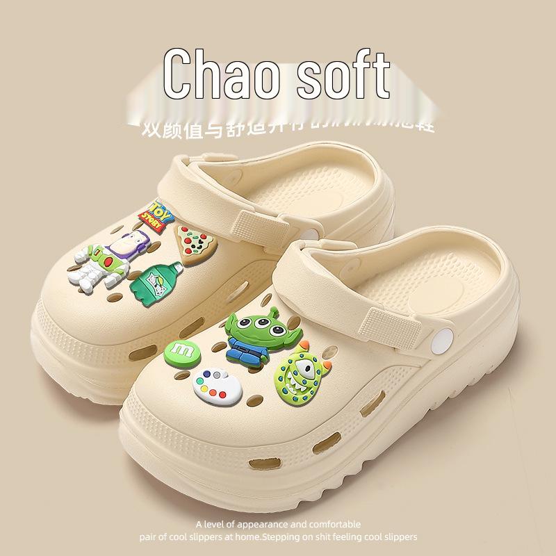 

Женские летние нескользящие тапочки с закрытым носком для операционной 2024 38-39