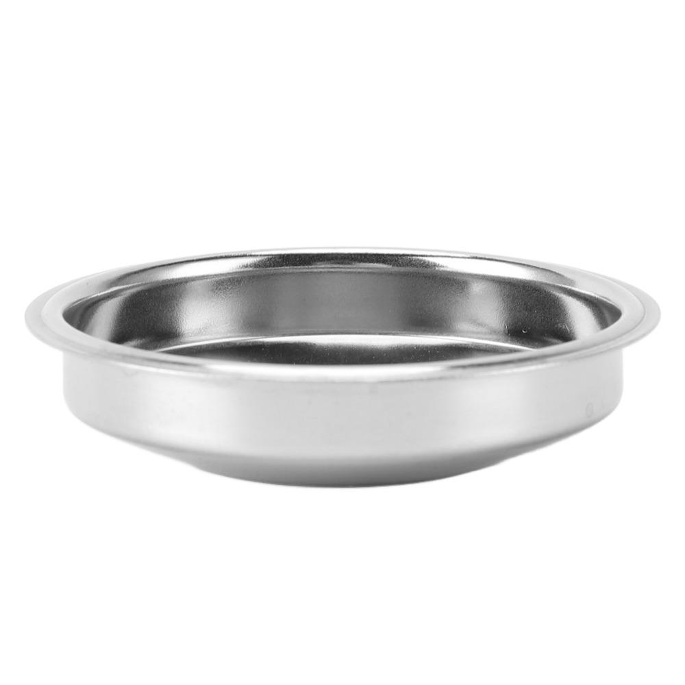 Stainless Steel Coffee Portafilter Basket Reusable 51mm Coffee Filter Basket Commercial Use