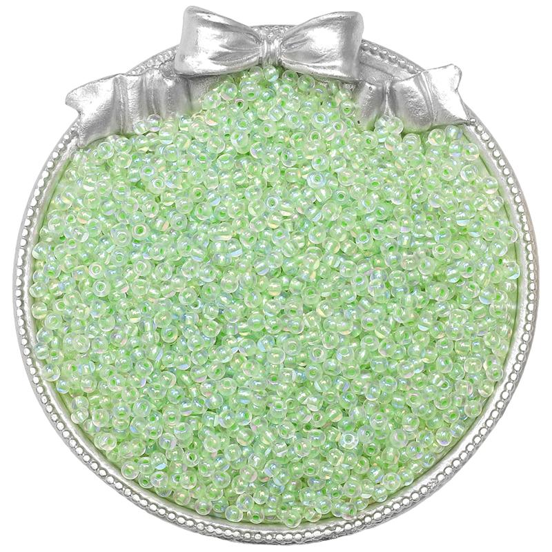 450G High Quality Glass Seed Beads Illusionary Pearl Light Dyeing Core Beads for Earring Bracelet DIY Jewelry Craft Accessoreis Making