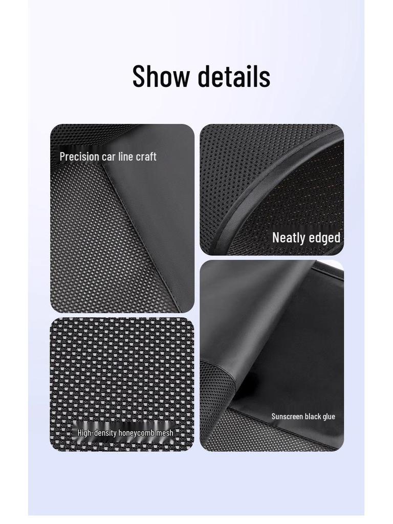 Car Side Window Sunshade Curtains - Heat Insulation & Privacy for Baby