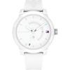 Denim White Dial White Silicone Rubber Men's Quartz Watch 1791481