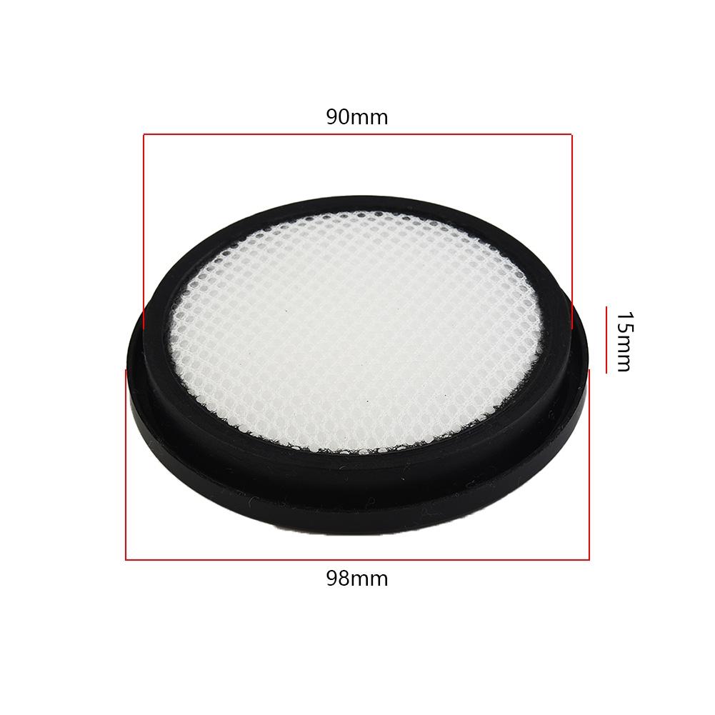 Filter 98*90*41mm Replace Accessories White Black 3pcs Vacuum Cleaner Useful