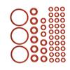 45Pcs Silicone Sealing Gaskets Seals Maintenance Set for Long Lasting Sealing Coffee Machine Gaskets Easy To Use