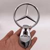 XAOJZ1 For Mercedes Benz Badge for Car Hood Front Chrome Logo Star Sticker Bottom Universal Emblem Bonnet Hood Marking for Benz