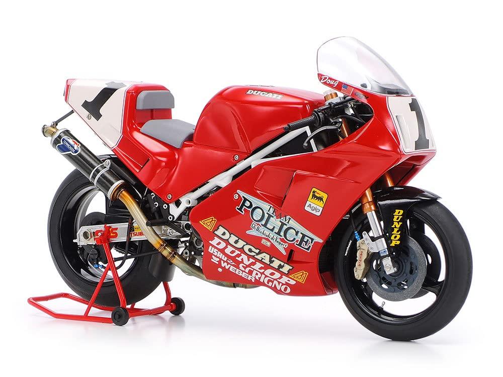Tamiya Motorcycle Series Ducati 888 Super Bike Racer Plastic Model 14063 1/12 No.63