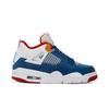 Air 4 Retro Grade School 'Messy Room' (Unisex) Französisch Blau / Weiß / Gym Red / Perlmuttweiß / Chutney / Altitude Grün Kinder Basketballschuhe