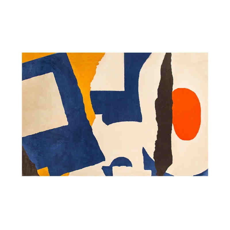 

Современные абстракционизм ковры для гостиной скандинавский декор украшение дома прикроватные коврики нескользящие диван журнальный столик веранда коврик 40X60cm-16x24in