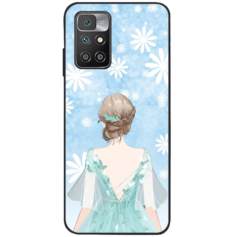 For Xiaomi Redmi 10 Case Silicone Soft TPU Back Cover For Xiaomi Redmi 10 Redmi10 Phone Cases Cute Painted Cover Shockproof Capa