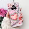 For Realme 14 Pro 14Pro+ Elegant Floral Cat Printed Phone Case For Realme 14 Pro Plus 14Pro 5G Soft Silicone TPU Cases