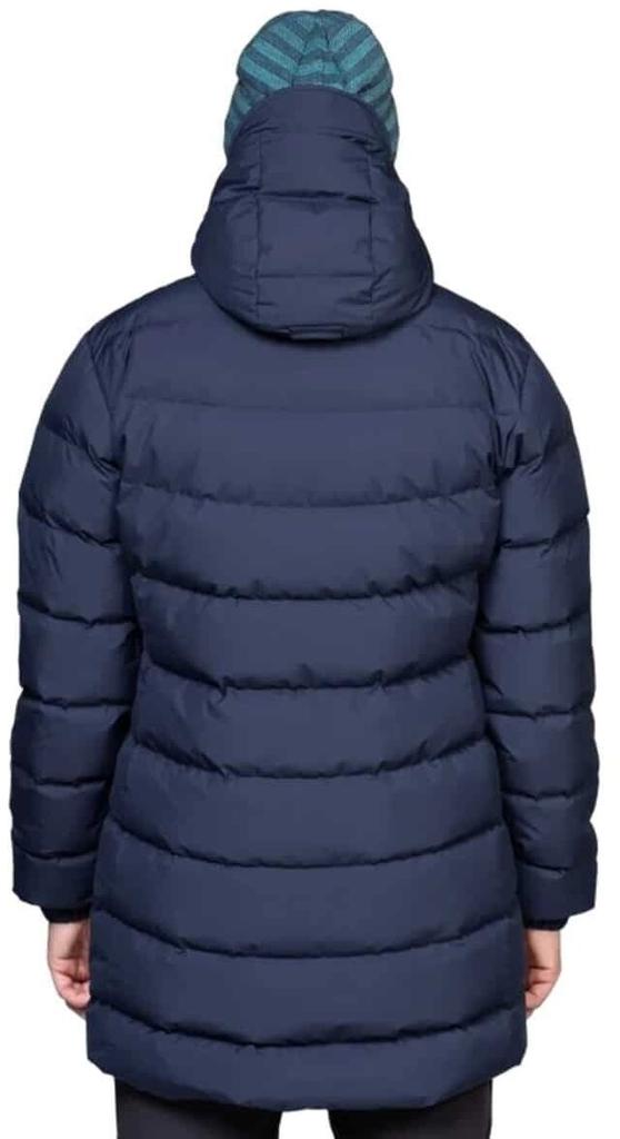 Jacket Mountain Equipment Lightline Eco Parka Down Jacket Blue Porcelain