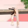 Guitar Capo Adjustable Guitar Capo Tuning Tone Clip with 3Pcs Guitar Plectrums