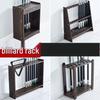 Solid Wood Cabinet Billiard Cue Rack