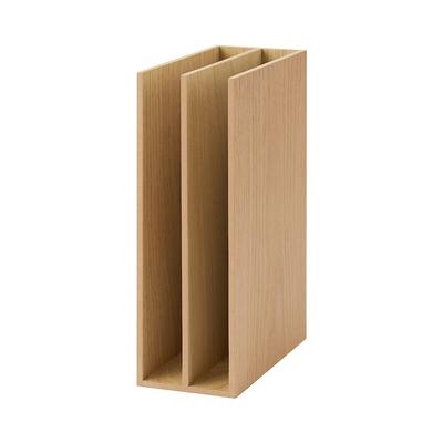Wooden Storage Stand, A5 Size, Approx. 8.4cm W X 17cm D X 25.2cm H, 82603354