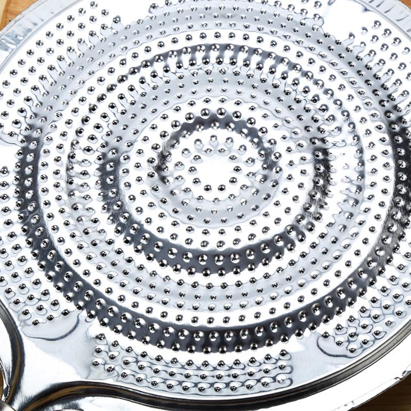 Metal 21Cm Cook Ring Heat Insulating Mats Kitchen Utensils Wooden Handle Stove Pan Gas/Electric/Induction Cooker Heat Diffuser