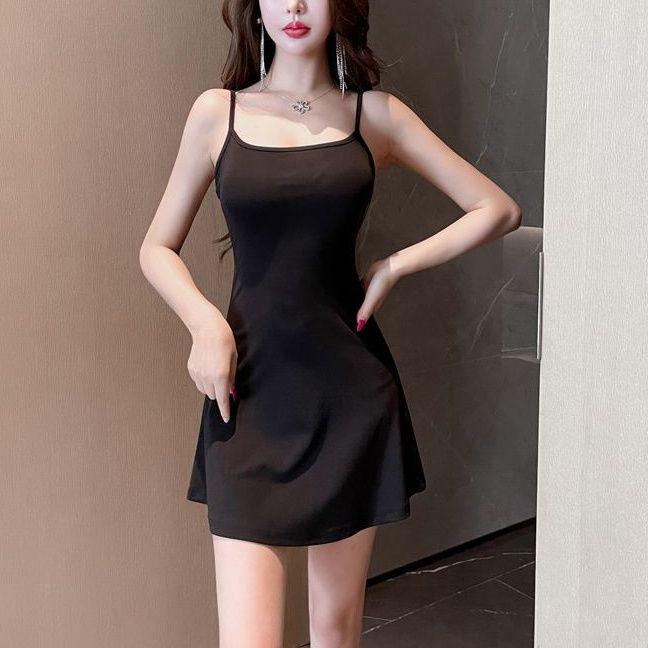 2026 Spring/Summer Elegant Two-Piece Cardigan & Slim Camisole Short Dress Set, European & American Style, Long Sleeve
