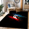 F1 Driver Number Chart Area Rug Design for Decorate Room Balcony Game Room Hallway Anti-slip Rug Anime Office Decor Best for Christmas