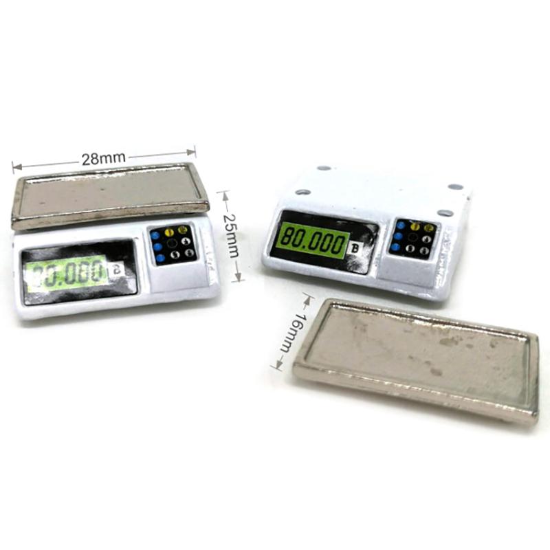 1:12 Dollhouse Miniature Electronic Scale Play Doll House Accessories Toy