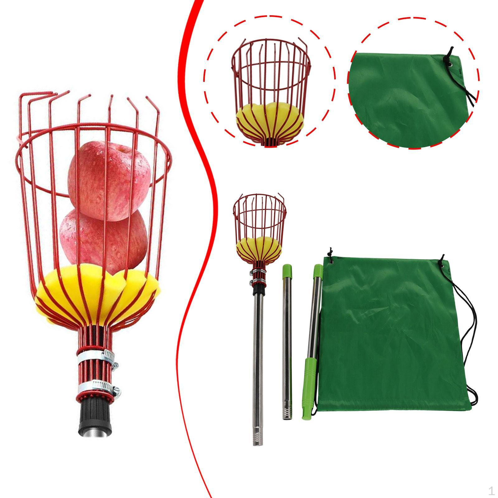 

Инструмент-шест для сбора фруктов для легкого крепления Поролоновая накладка Манго Груша Апельсин 1.2m