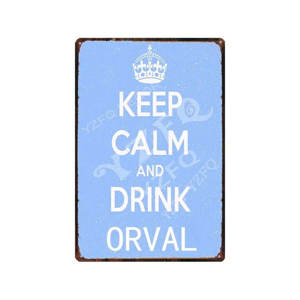 Belgian Beer Metal Tin Sign Wall Decor 20x30cm