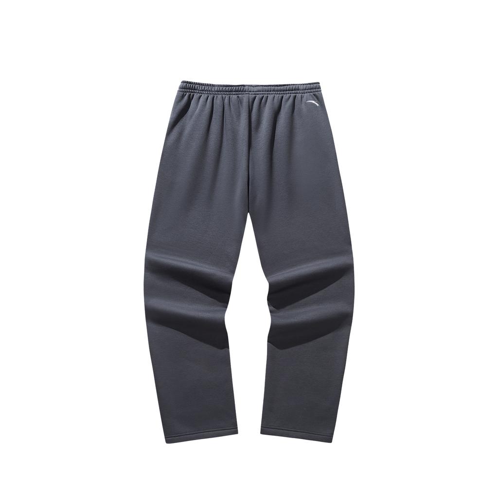 Anta Training Series Long Pants Spring Knitted Sports Pants Men Bottoms Gray 952617304N-4