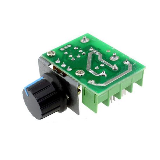 2000W AC 50-220V Voltage Regulator Adjustable 25A PWM Motor Speed Controller