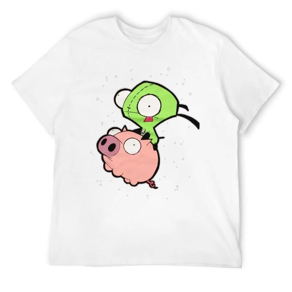 Invader Zim Art Classic For Sale Tshirt Novelty T-shirt Crewneck  Move  Funny Geek Home Eur Size