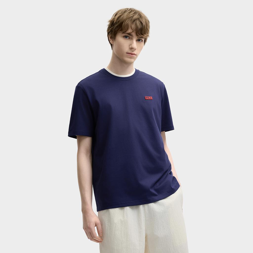 New FILA ORIGINALE T Shirt Unisex Medieval Blue F51M519101FDB