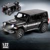 1:22 Jeep Wrangler Rubicon Off-Road High Simulation Diecast Car Metal Alloy Model Car Toys for Children Gift Collection