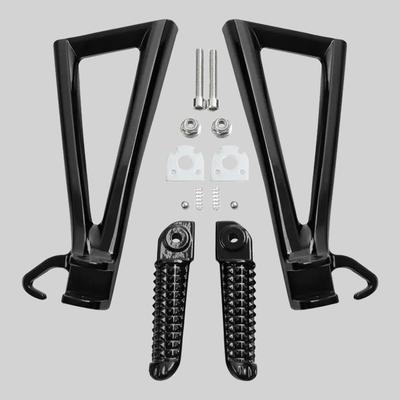 Kits de Supports de Repose-pieds Arrière pour Passager de Moto Pour YAMAHA YZF R6 2006-2016