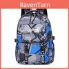Chinese Pattern Nylon Casual Backpack For Middle School Students With Laptop Pocket For Daily Use