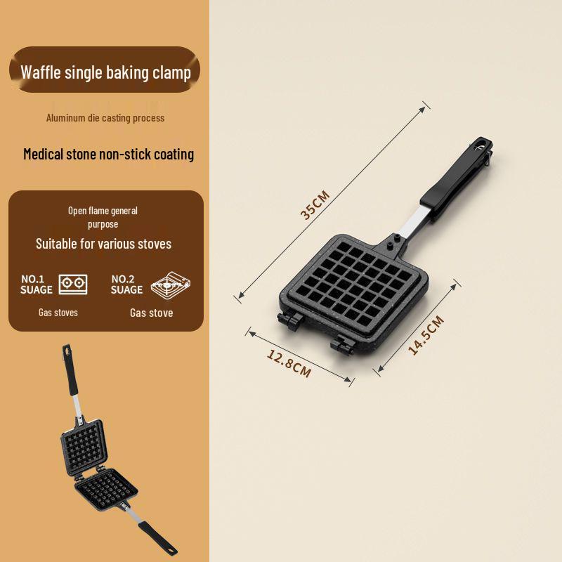 Non-Stick Waffle Mold & Baking Tray - DIY Breakfast & Pastry Maker