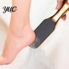 Nanometer Foot File with Ergonomic Handle, Callus Remover Rasp, Heels Rough Skin Hard Cracked Scrubber, Care Pedicure Tool Feet Smoothing