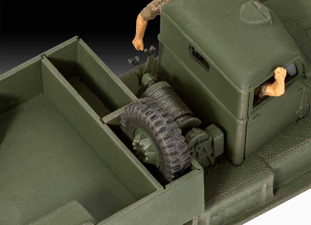 German Revell 1/76 M19 Tank Transporter Plastic Model Kit 03364 (Combat Vehicle)
