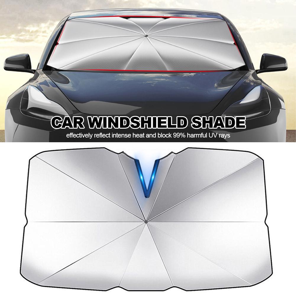 Parbriz mașină Umbrelă de soare Umbrelă de vară Auto anti-UV Umbrire de soare Perdele de fereastră Vizor de protecție solară pentru interiorul mașinii