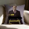 I'm Insane Will Graham Pillow Case pillowcase, double-sided printed, sofa cushion, bedroom headboard pillow