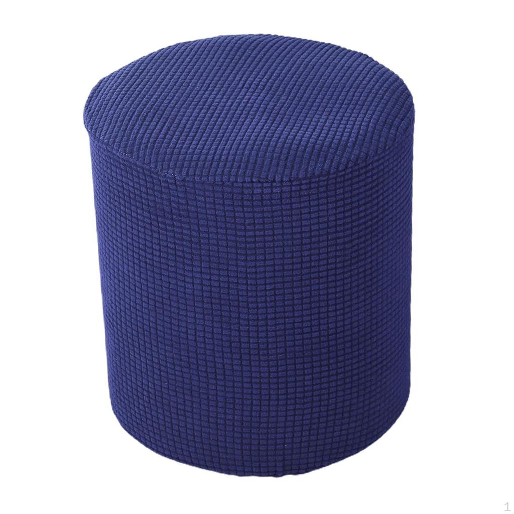 Ottoman Slipcover with Elastic Bottom Washable