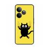 For Realme GT 6 GT 6T Case Black Silicone Luxury Bumper Cute Soft TPU Phone Cases For Realme GT6 5G Cover Shells Coque 6.78''